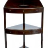 Corner wash stand